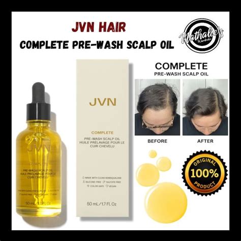 ONHAND JVN HAIR Complete Pre Wash Scalp Oil 50ml Lazada PH