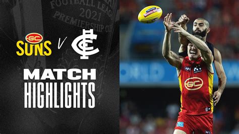 Gold Coast Suns V Carlton Highlights Round 4 2021 AFL YouTube