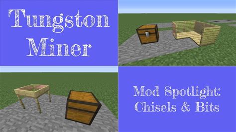 Mod Spotlight Chisels Bits YouTube