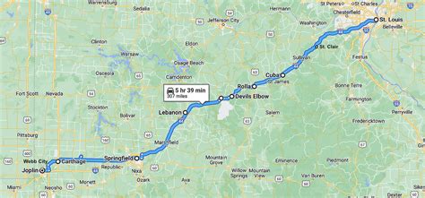 Route 66 road trip thru Missouri, with photos, map, hotel availability ...