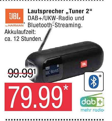 Jbl Lautsprecher Tuner 2 Angebot Bei Marktkauf 1Prospekte De