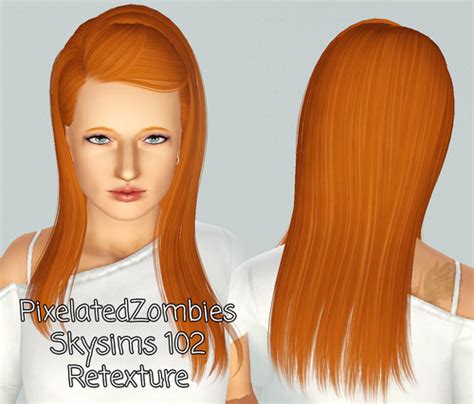 Skysims 102 Hairstyle Retextured The Sims 3 Catalog