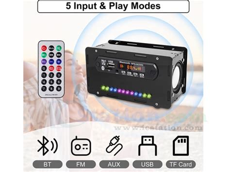 Diy Kit Fm Radio Bluetooth Amplifier Diy Bluetooth Speakers