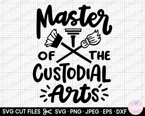 Custodian Svg Png Janitor Svg Png School Custodian Svg Png Etsy Australia