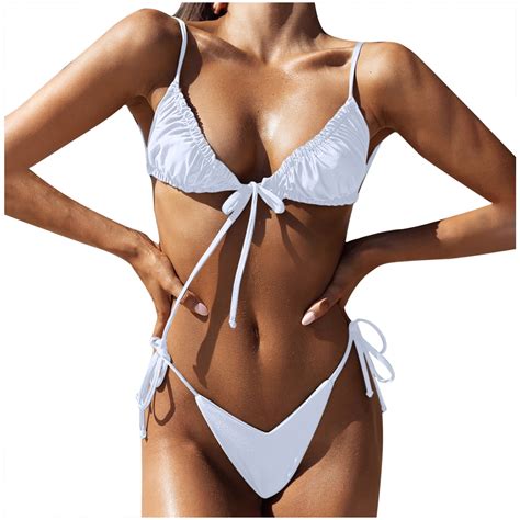 Oavqhlg B Bikini Sets For Women Micro Bikini Set Swimsuit Two Piece