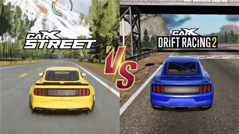 CARX STREET VS CARX DRIFT RACING 2 FORD MUSTANG COMPARAÇÃO YouTube