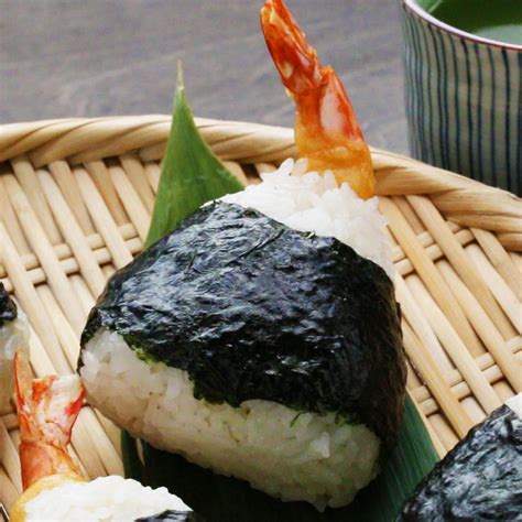 Deep Fried Shrimp Onigiri Recipe By Maklano