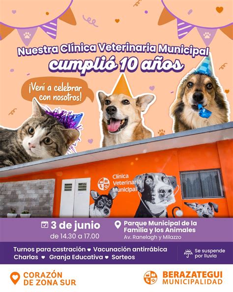 La Clínica Veterinaria Municipal de Berazategui cumplió 10 años