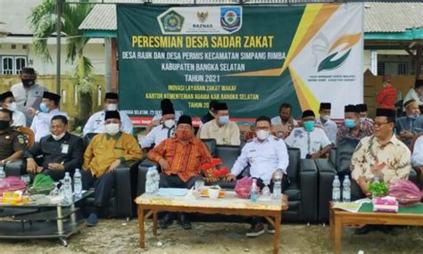 Desa Rajik Dan Permis Jadi Percontohan Daerah Sadar Zakat Lensa