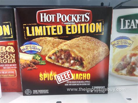 Hot Pockets Limited Edition Spicy Beef Nacho Theimpulsivebuy Flickr