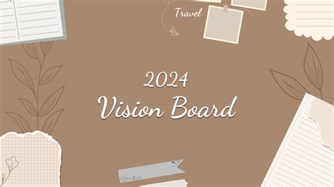 Free Vision Board Template For Powerpoint Google Slides