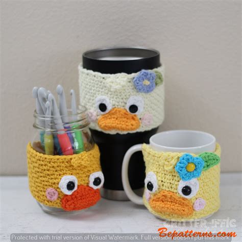 Bernat Bear Crochet Cups Artofit