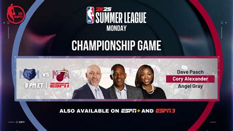 NBA Summer League Schedule 2024 Season ESPN Descubra As Melhores