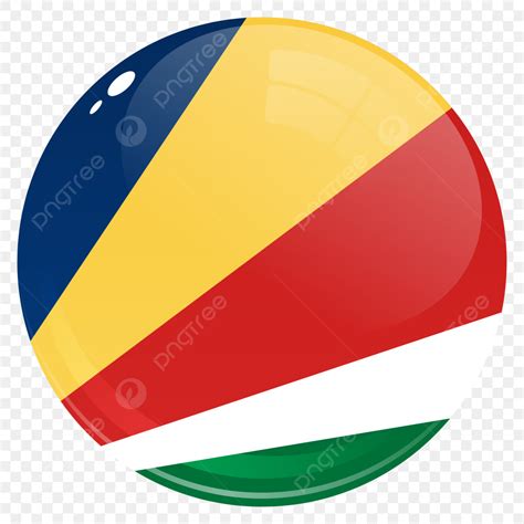 круглый флаг страны сейшельские острова PNG , круглый, страна, флаг ...