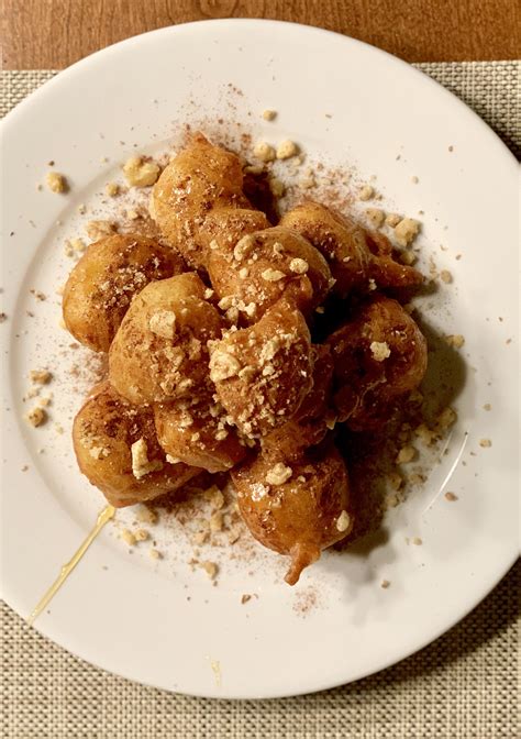 Homemade Loukoumades Aka Greek Honey Balls Rfood