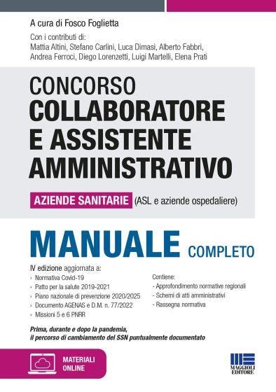 Concorso Collaboratore E Assistente Amministrativo Aziende Sanitarie