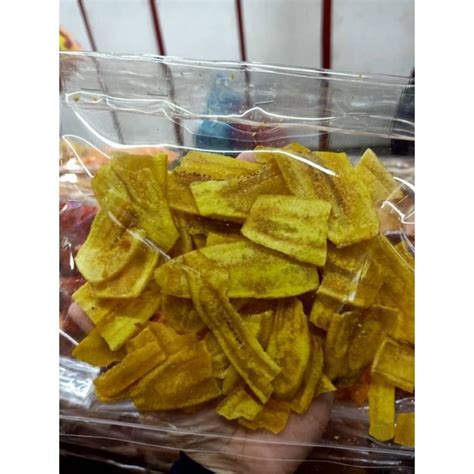 Banana Chips Aneka Kerepek Pisang Salai Rangup Tanduk Bbq G G