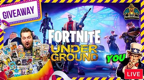 December Giveaways Now Fortnite Underground With You Let S Squad Up And Get Some Wins 12 22 23