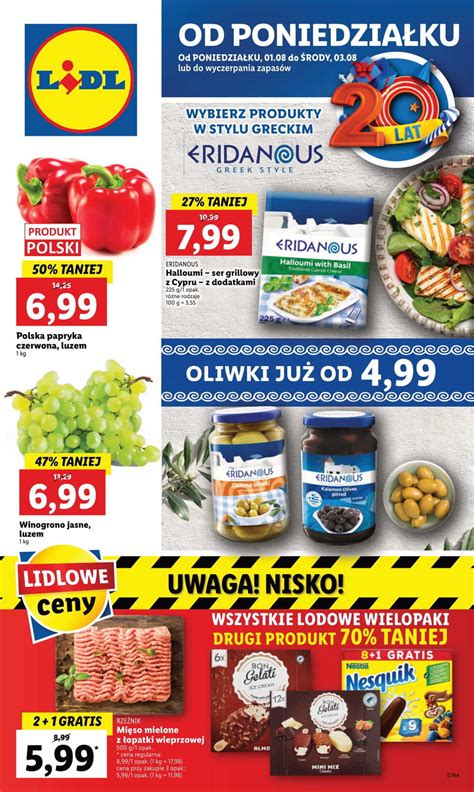 Lidl 1 Sierpnia 2022 Gazetka