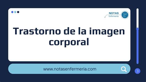 Trastorno De La Imagen Corporal