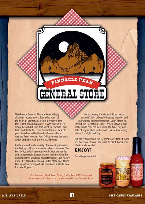 Village at Pinnacle Peak Restaurant and Coupons