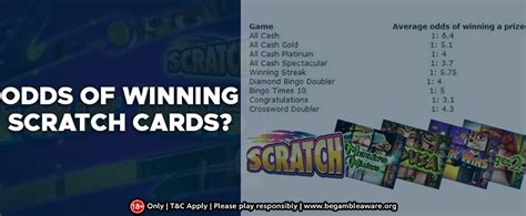 How To Increase Your Odds At Winning Off Scratch Cards