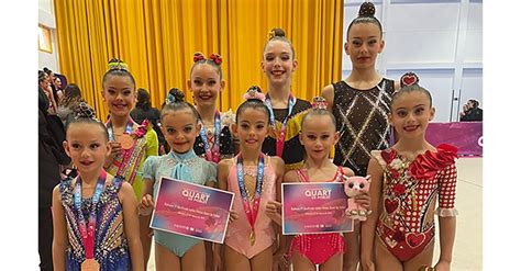 Las Gimnastas De Calp Consiguen El Sexto Puesto En La Liga Iberdrola