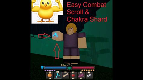 Easy Way To Get Skills Easy Chakra Shard Combat Scroll ROBLOX