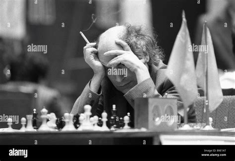 Grand Master Mikhail Tal Stock Photo Royalty Free Image 23050688 Alamy