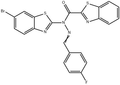 Ethanethioic Acid Bromophenyl Methylene Hydrazino S