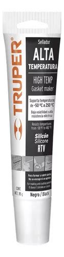 Sellador Para Altas Temperaturas Silic N Negr Truper