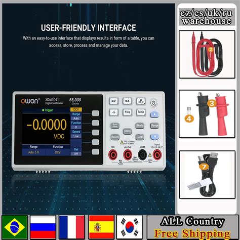 Owon Xdm Usb Rs Digital Multimeter Counts High Accuracy