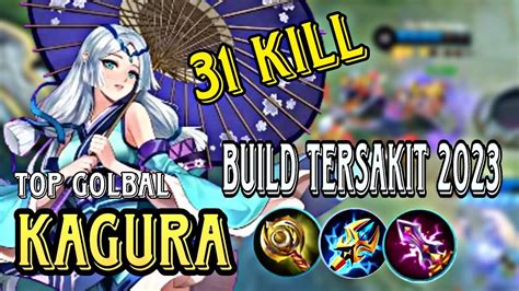 Kills Kagura Best Build Top Global Kagura Gameplay Mlbb