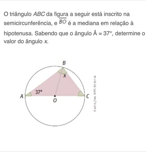 Preciso De Ajuda Urgente O Triângulo Abc Da Figura A Seguir Está