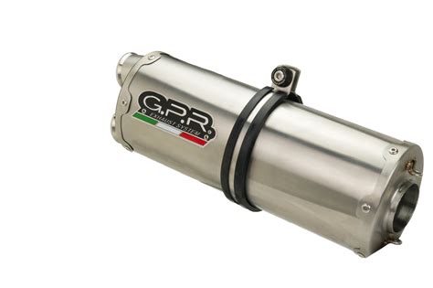 Scarico Gpr Voge Valico Dsx Dual Inox Silenziatore Con