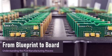 From Blueprint To Board Understanding The Pcb Manufacturing Process