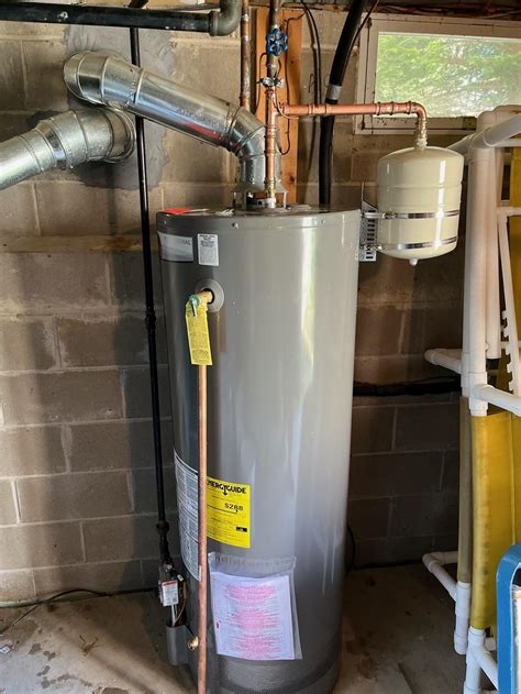 50 Gallon Bradford White Water Heater Install Replacement Project in Edison, NJ by ...