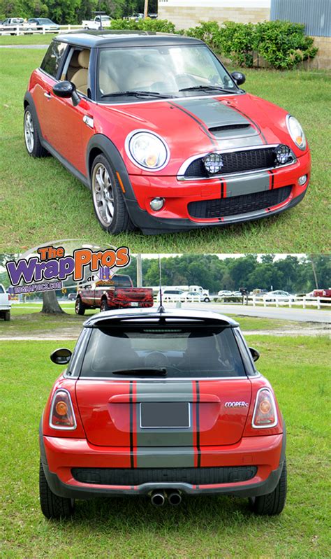 Mini Cooper Stripes | BB Graphics & The Wrap Pros