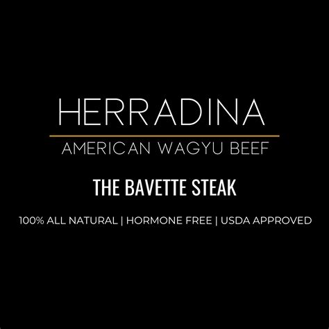 American Wagyu Beef The Bavette Steak Herradina American Wagyu Beef