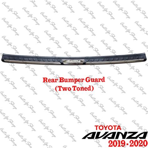 Toyota Avanza 2019 2020 Rear Bumper Guard Rear Stepsill Guard Two