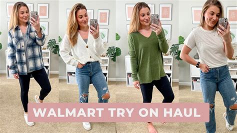 WALMART FALL TRY ON CLOTHING HAUL PART 1 YouTube