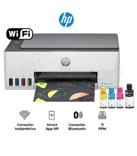 Impresora Hp Smart Tank Multifuncional Tinta Continua Wifi Color