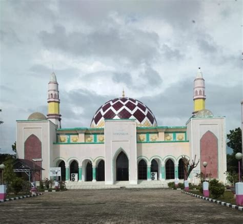 Masjid Babussalam Islamic Centre Muara Enim Yang Megah KATA OMED