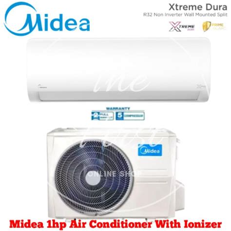 Midea R32 Xtreme Dura Non Inverter Air Conditioner 1HP MSXD 09CRN8