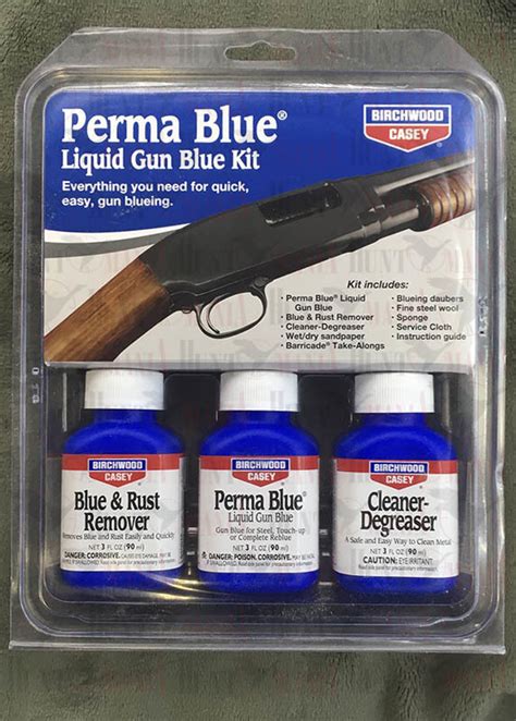 Набор для воронения Perma Blue Liquid Gun Blue Kit