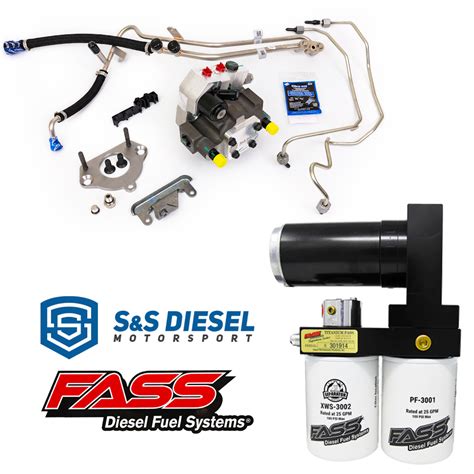 Fass 220gph Fuel System And Sands Cp4 To Dcr Kit For 2011 2016 Ford 6 7l P Rudy S Performance Parts