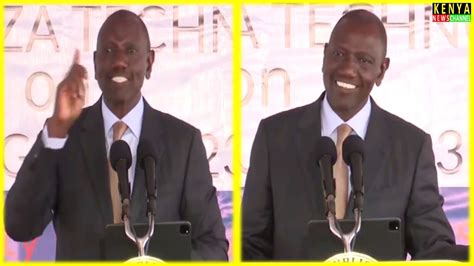 Ruto Explosive Speech Today At Konza Listen What He Told Raila Youtube