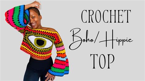 Crochet Boho Top Tutorial Youtube