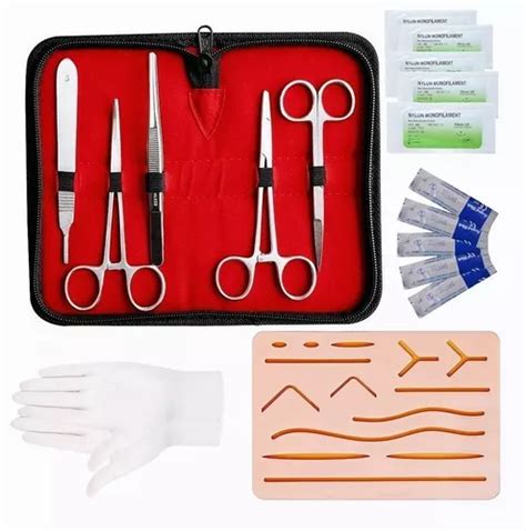 Pad Pr Ctica Sutura E Insiciones Kit Modelos Anatomicos Cuotas Sin