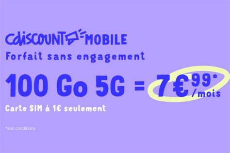 Dernières heures pour profiter de la promo sur le forfait mobile 5G